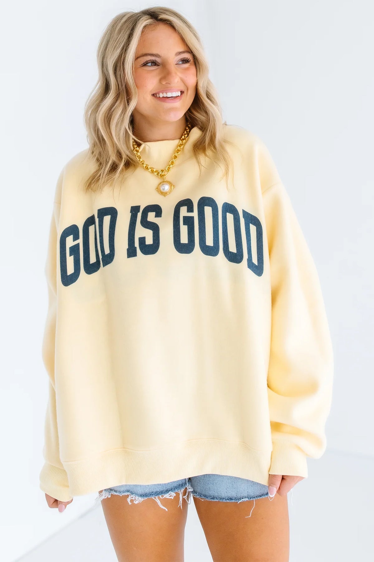 JESUS oversized Sweatshirt