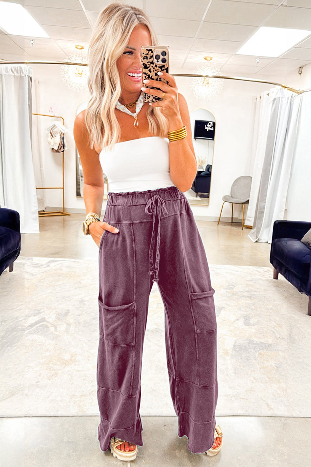 Backroad Wide-Leg Pants