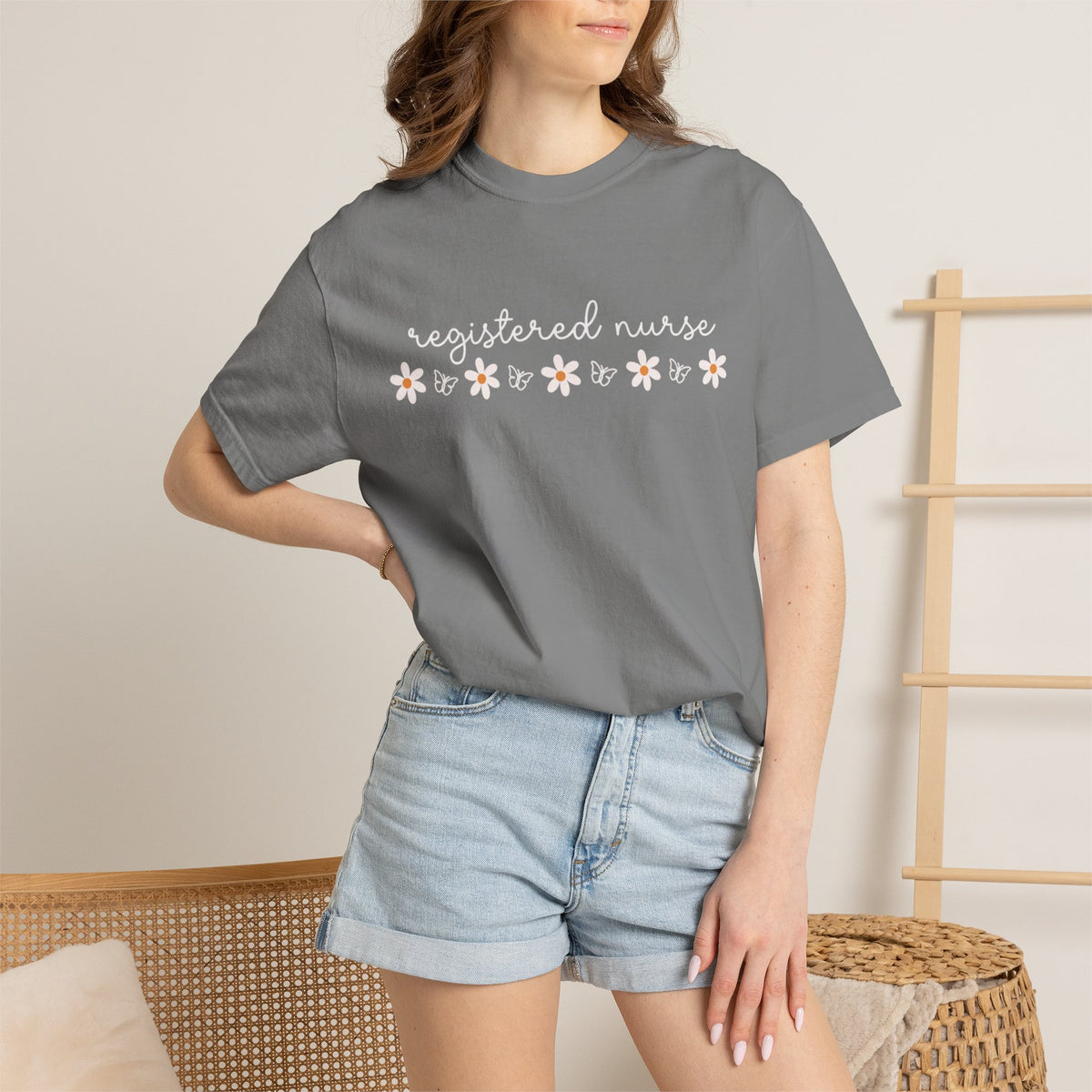 Registered Nurse Floral T-Shirt