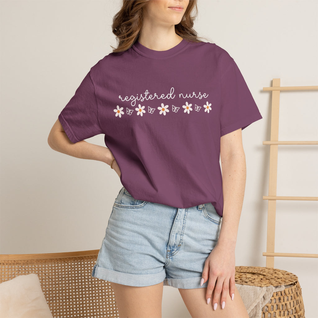 Registered Nurse Floral T-Shirt