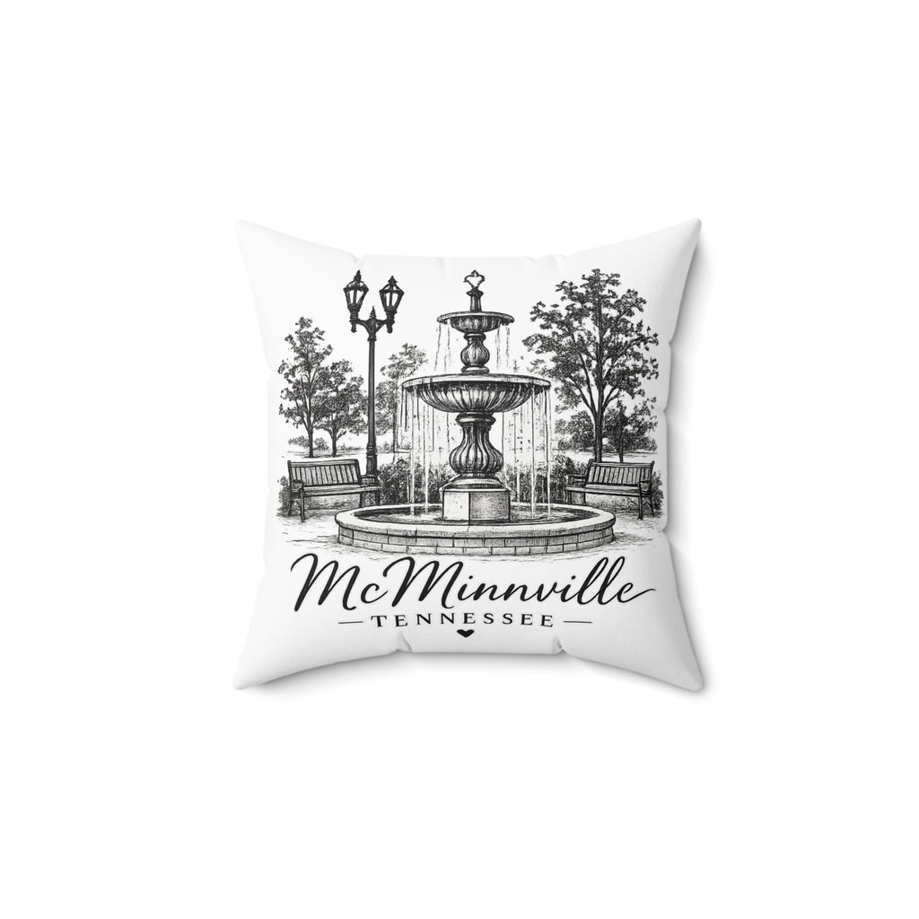 Spun Polyester Square Pillow