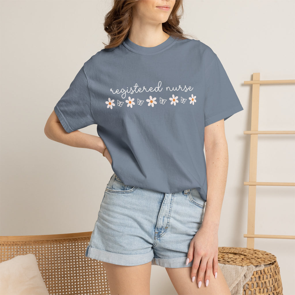 Registered Nurse Floral T-Shirt