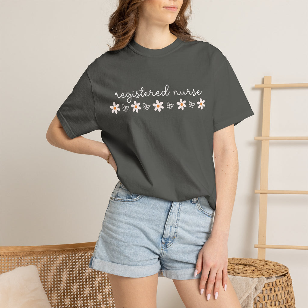 Registered Nurse Floral T-Shirt