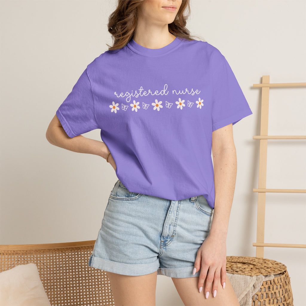 Registered Nurse Floral T-Shirt