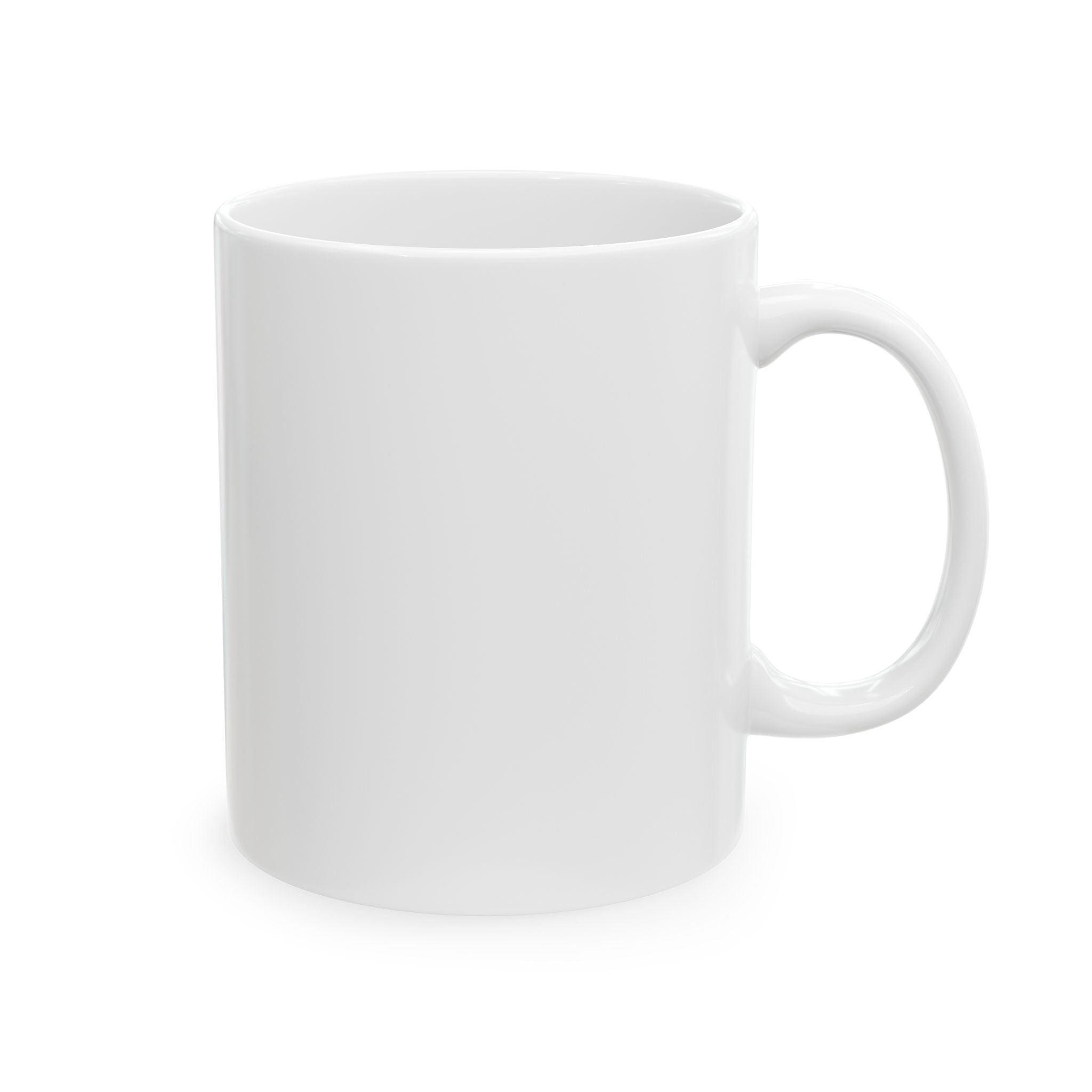 Scenic Lakeside Mug — Vintage Tree & Dock Illustration (11oz, 15oz)