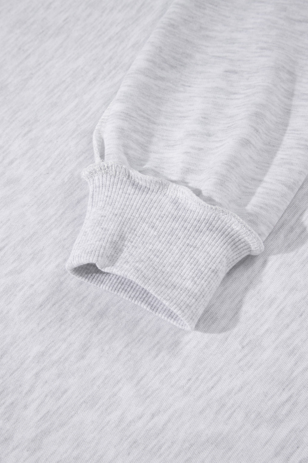 Gray High Neck Polka Dot Slogan Printed Baggy Sweatshirt