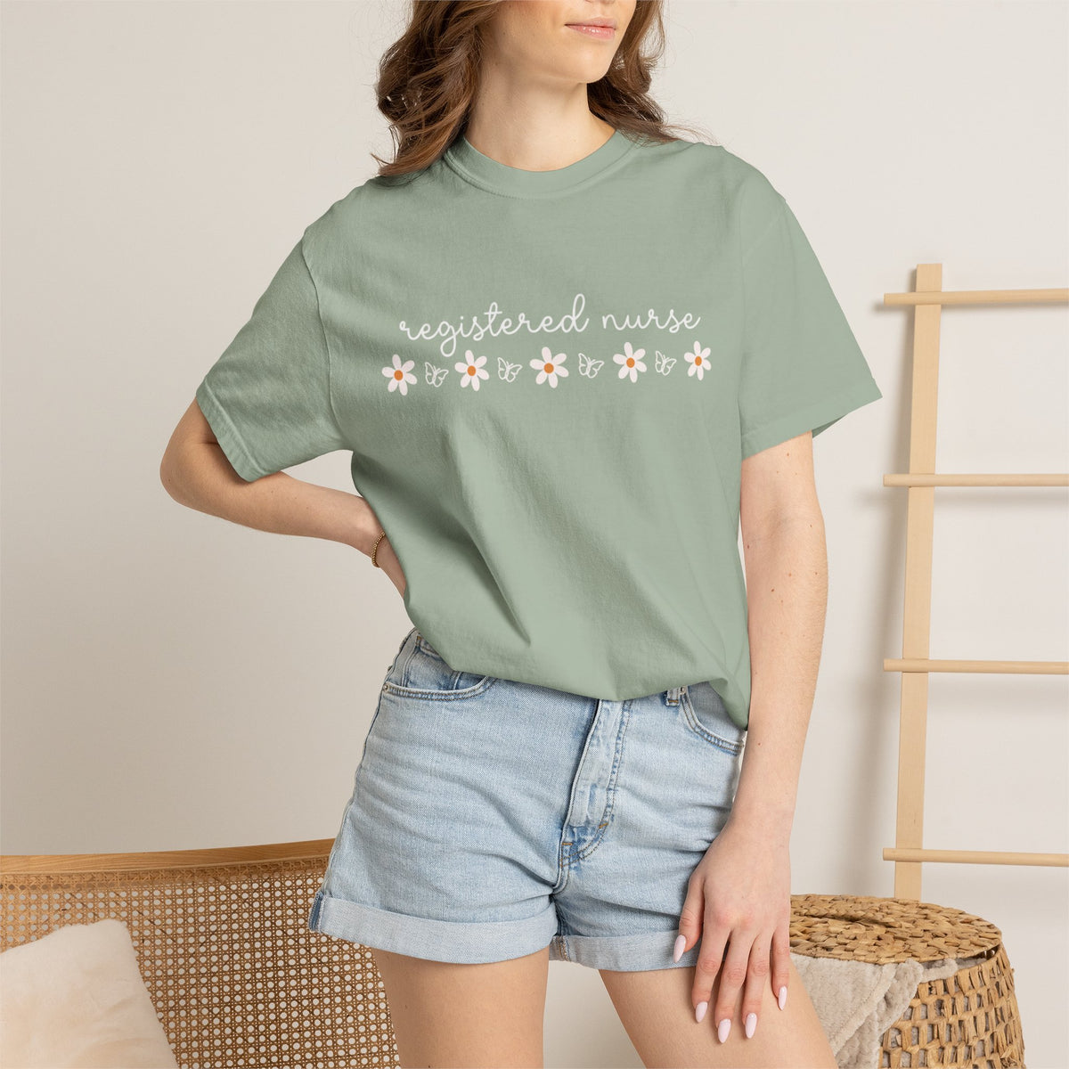 Registered Nurse Floral T-Shirt