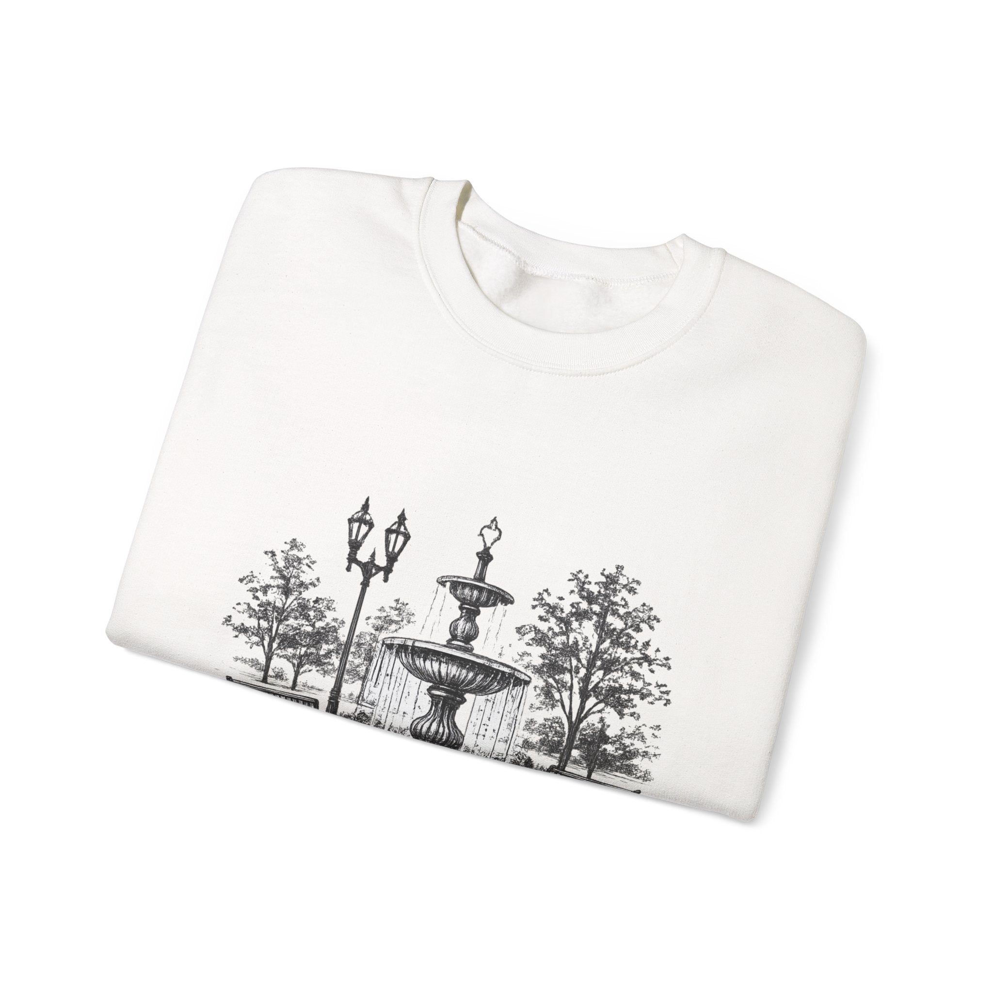 McMinnville Tennessee Fountain Crewneck Sweatshirt
