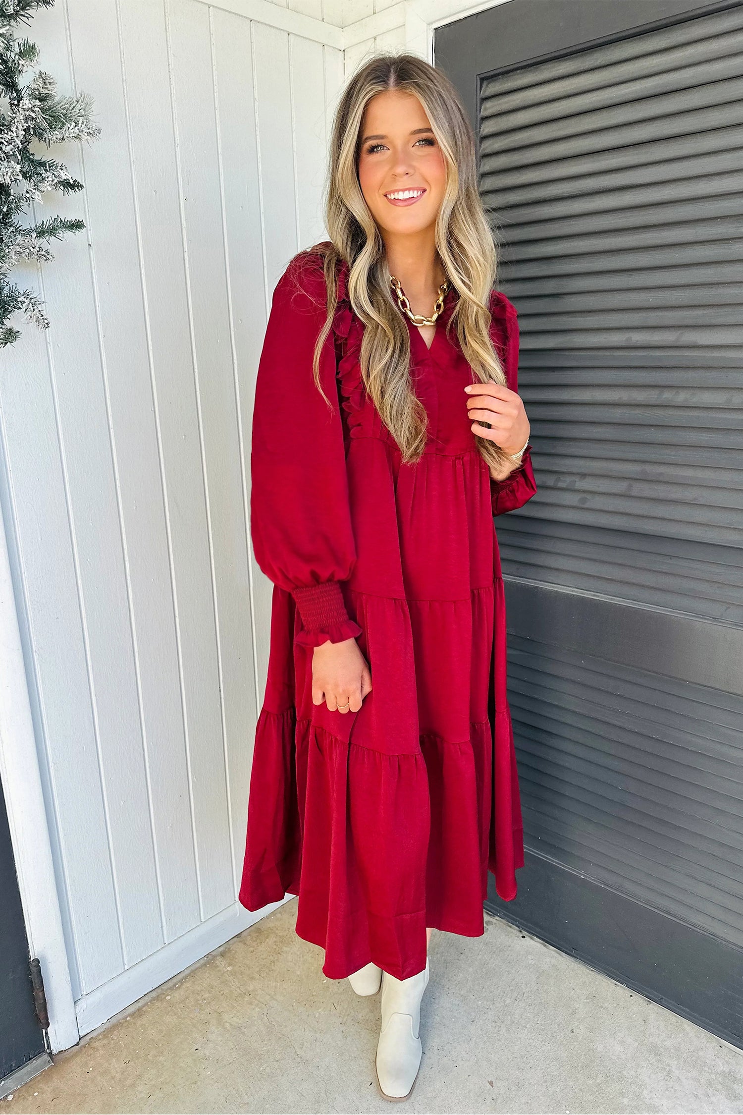 The Harvest Rose Dress