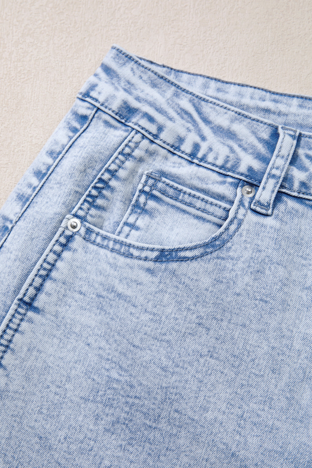 Light Blue Barrel Jeans