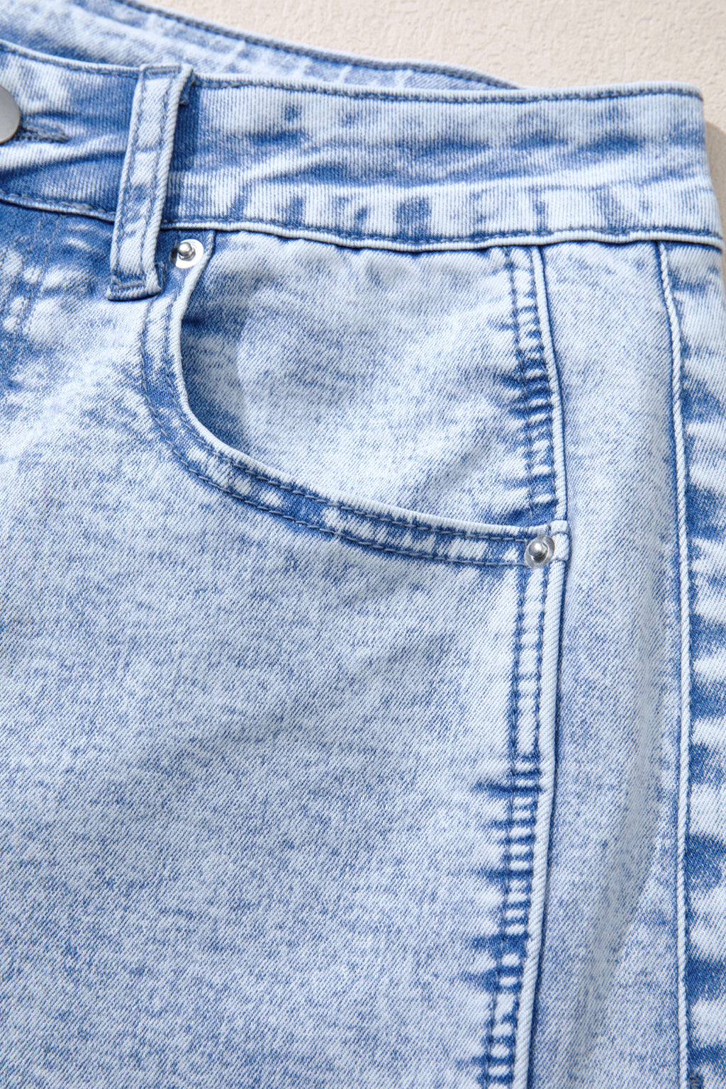 Light Blue Barrel Jeans