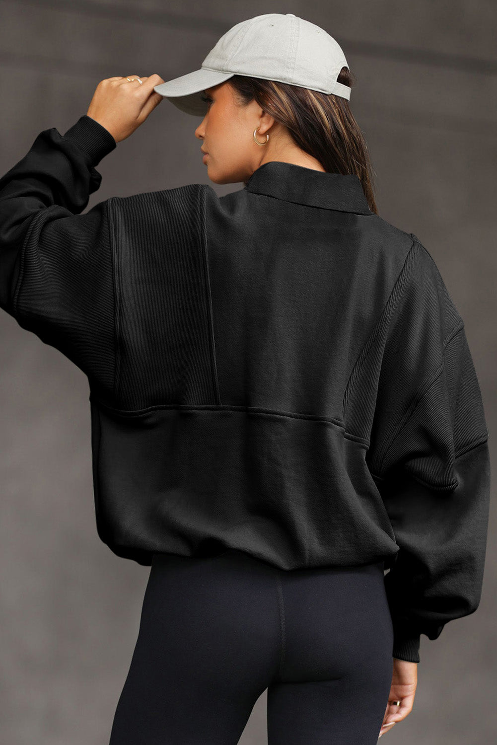 Half Zip Sweatshirt