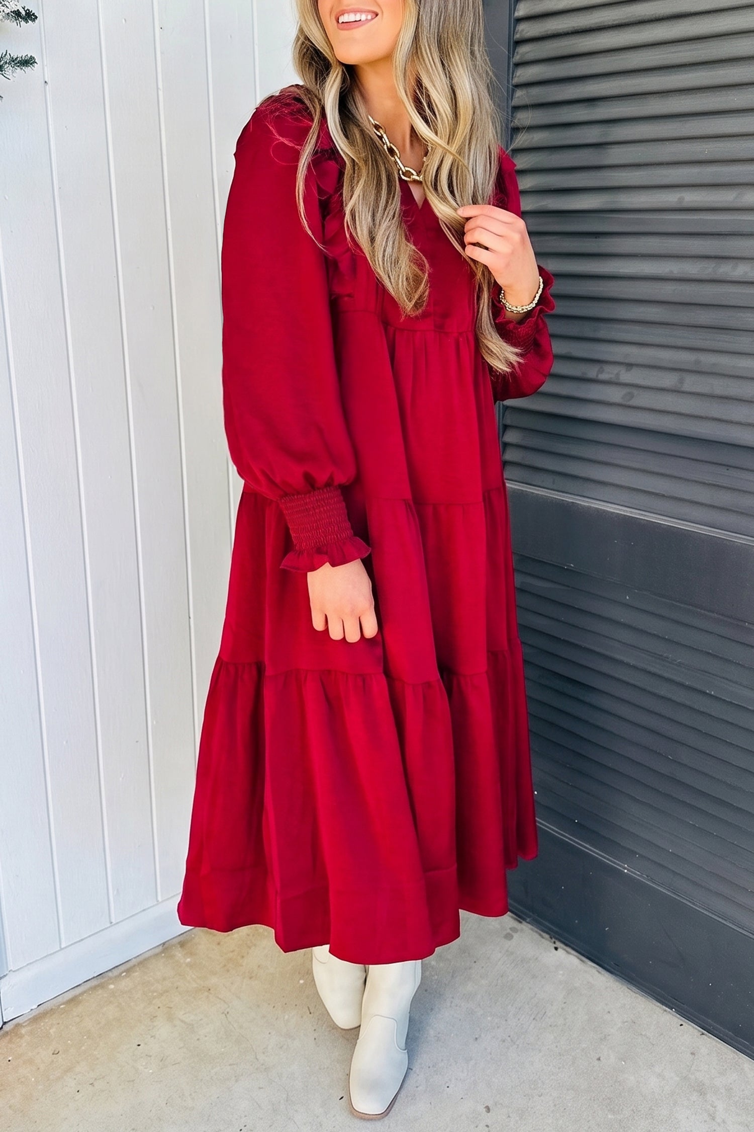 The Harvest Rose Dress