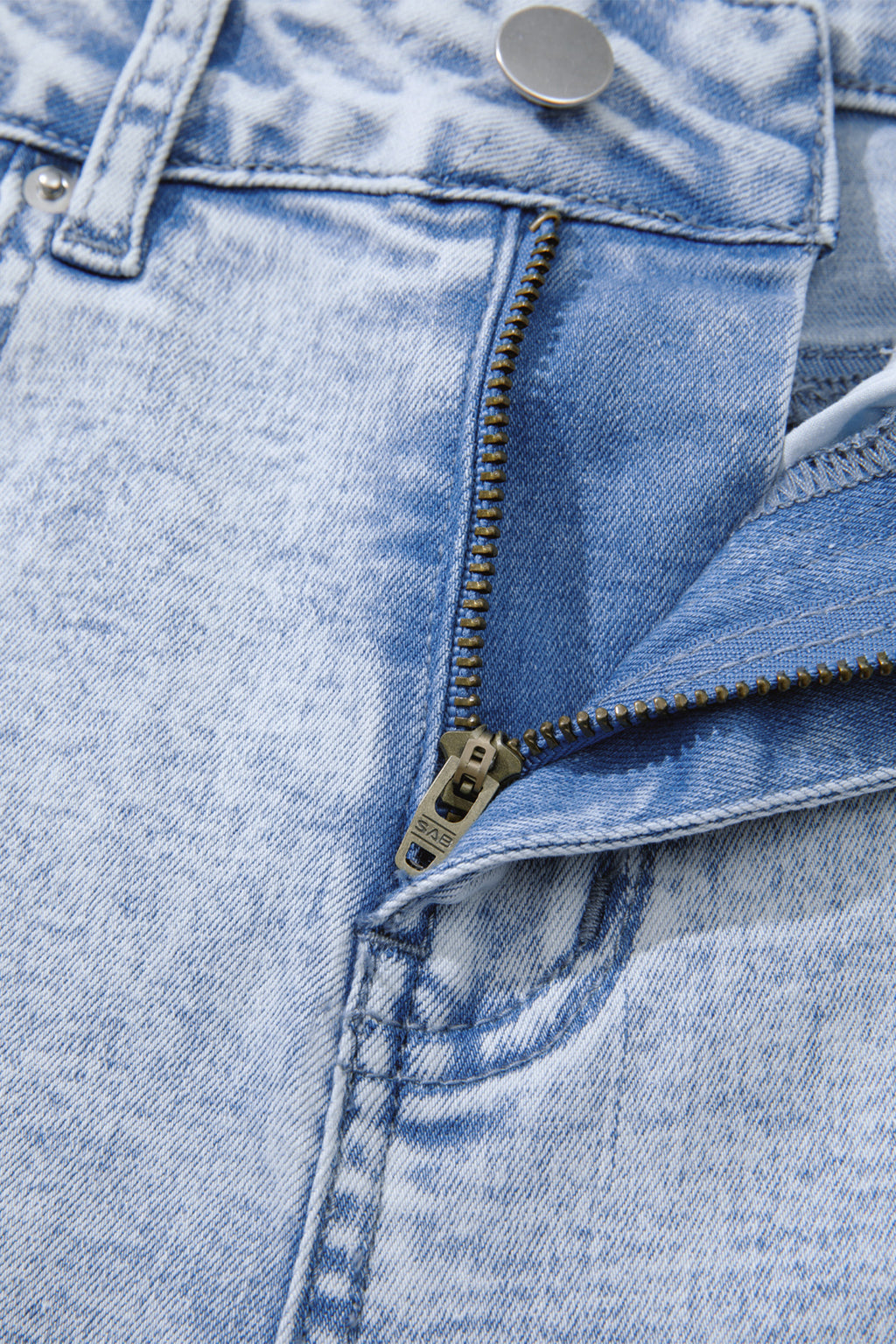 Light Blue Barrel Jeans