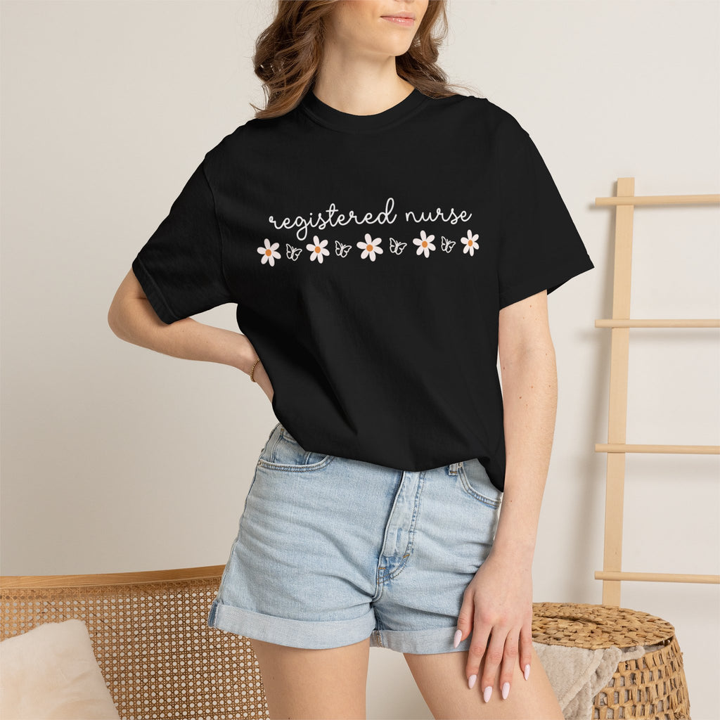 Registered Nurse Floral T-Shirt