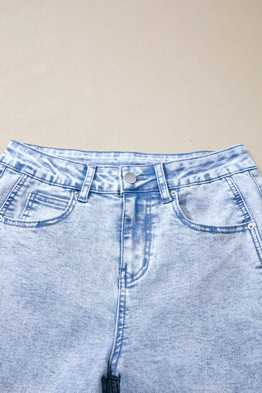 Light Blue Barrel Jeans