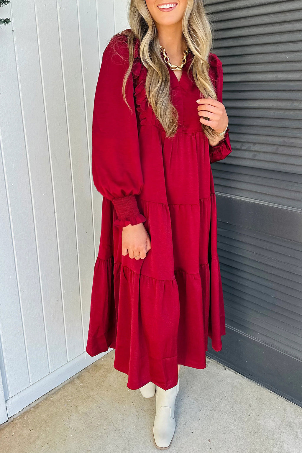 The Harvest Rose Dress