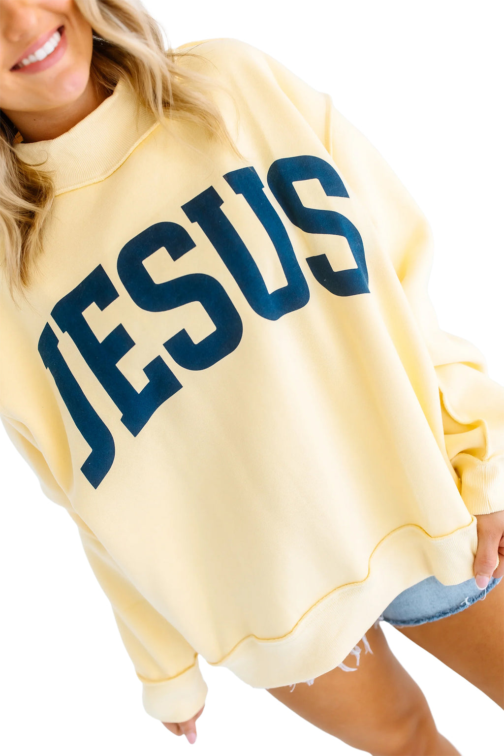 JESUS oversized Sweatshirt