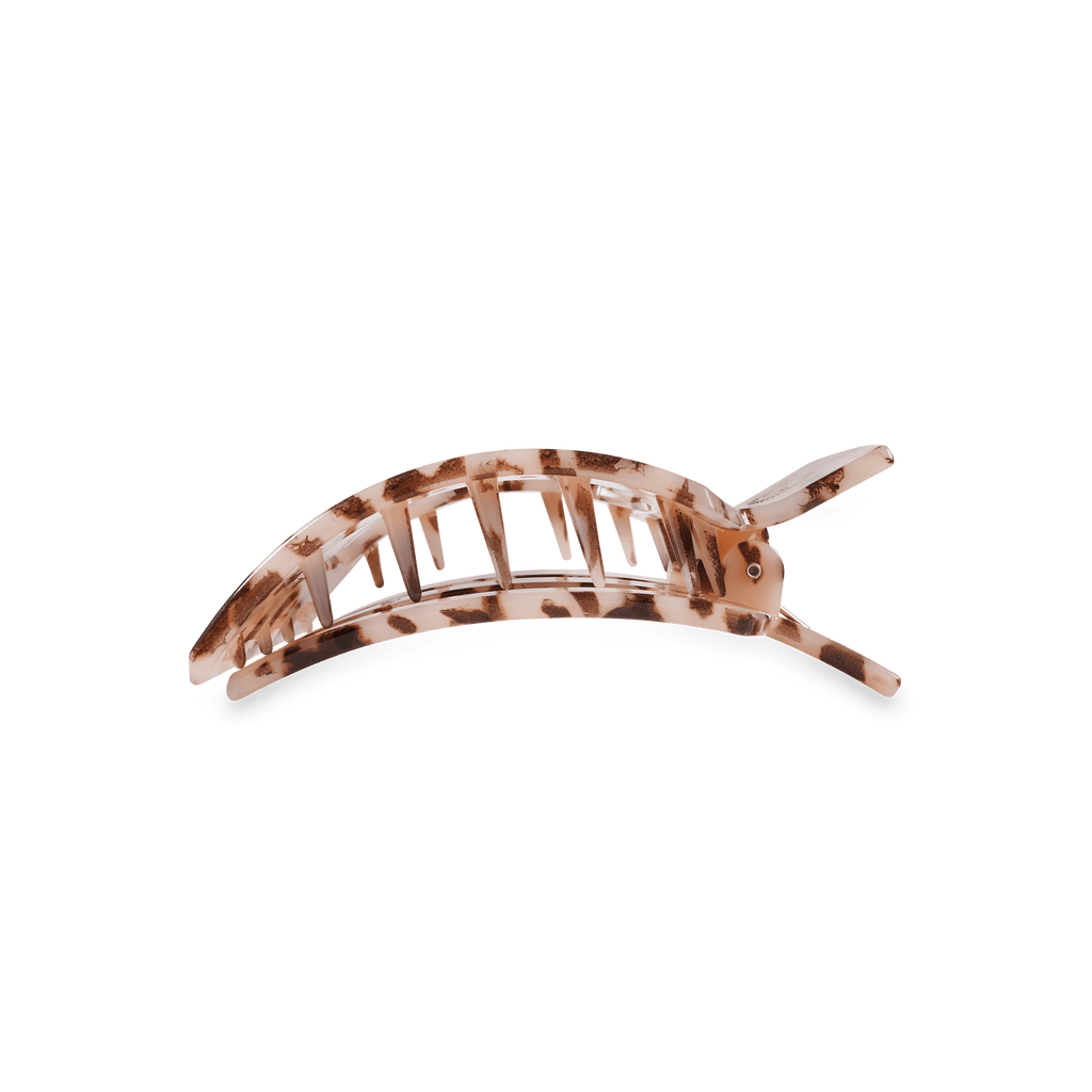 Blonde Tortoise Medium Flat Square Hair Clip