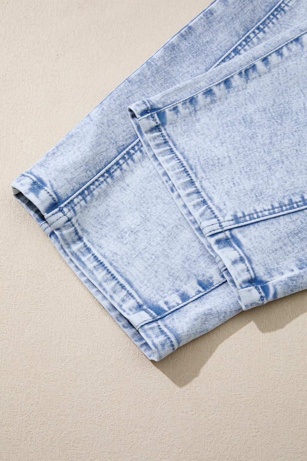 Light Blue Barrel Jeans