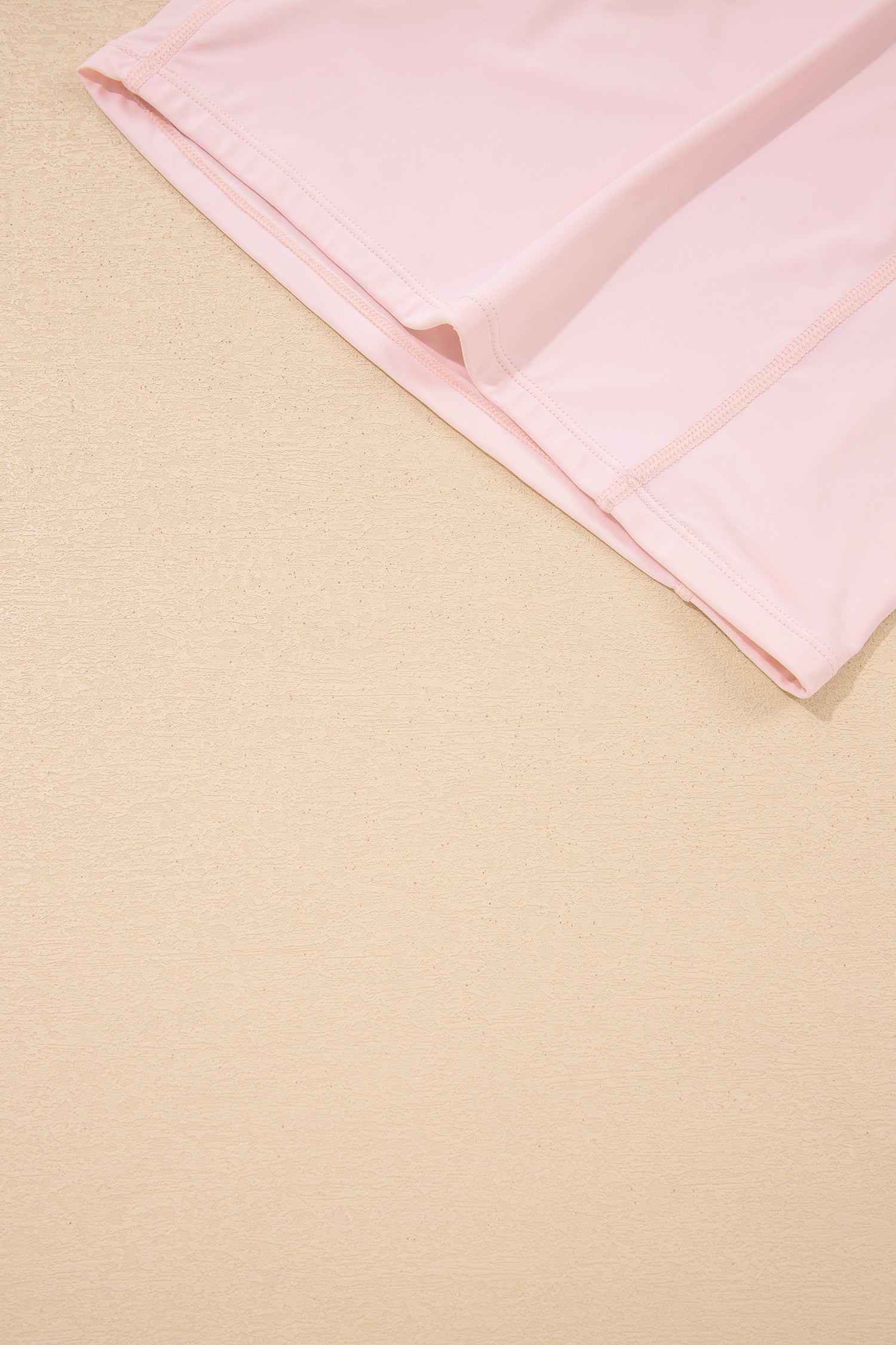 Pink Plus Size Build-in Shorts Sleeveless Dress With Short Two Piece Set